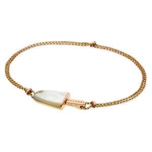 BVLGARI Gelati Shell Diamond ML Bracelet in 18K Pink Gold for Women